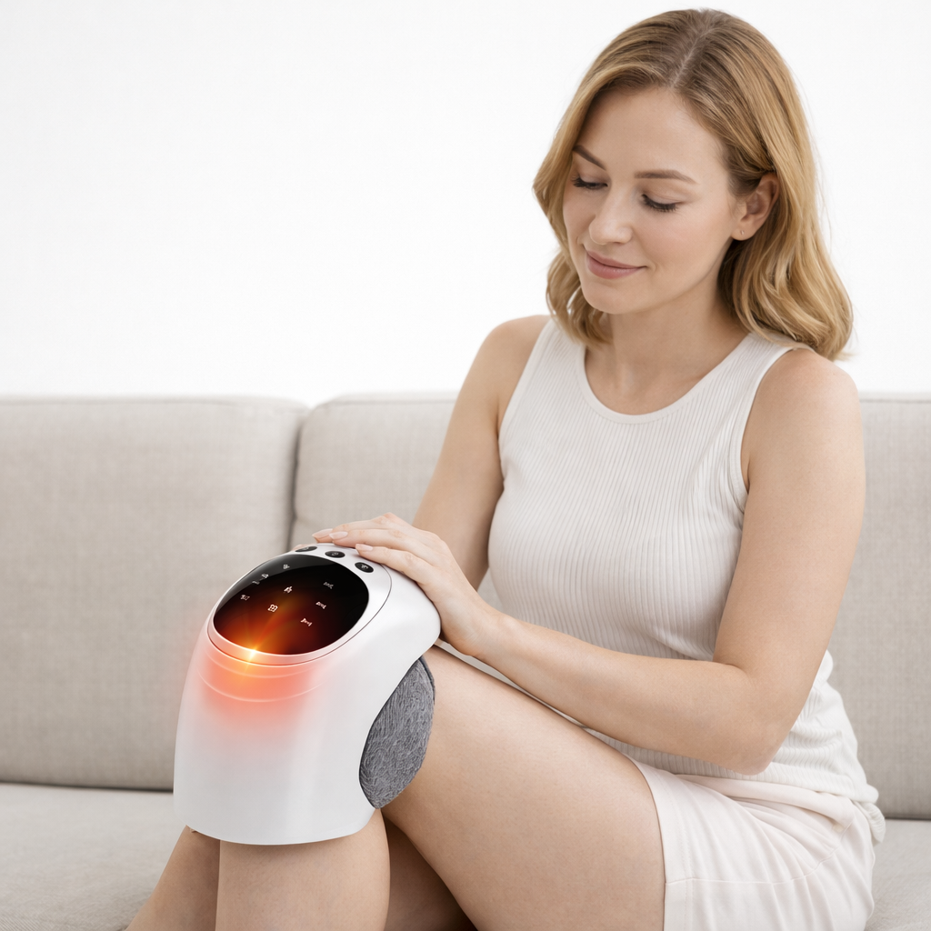 AlignCore Smart Knee Comfort Wrap with Heat & Vibration