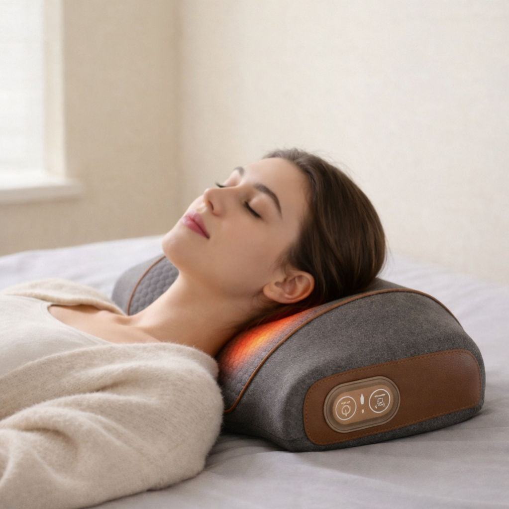 Deep Relief Shiatsu Neck & Shoulder Massager with Heat