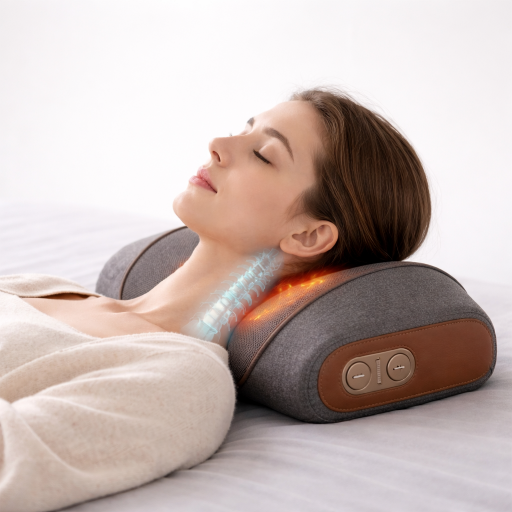 Deep Relief Shiatsu Neck & Shoulder Massager with Heat