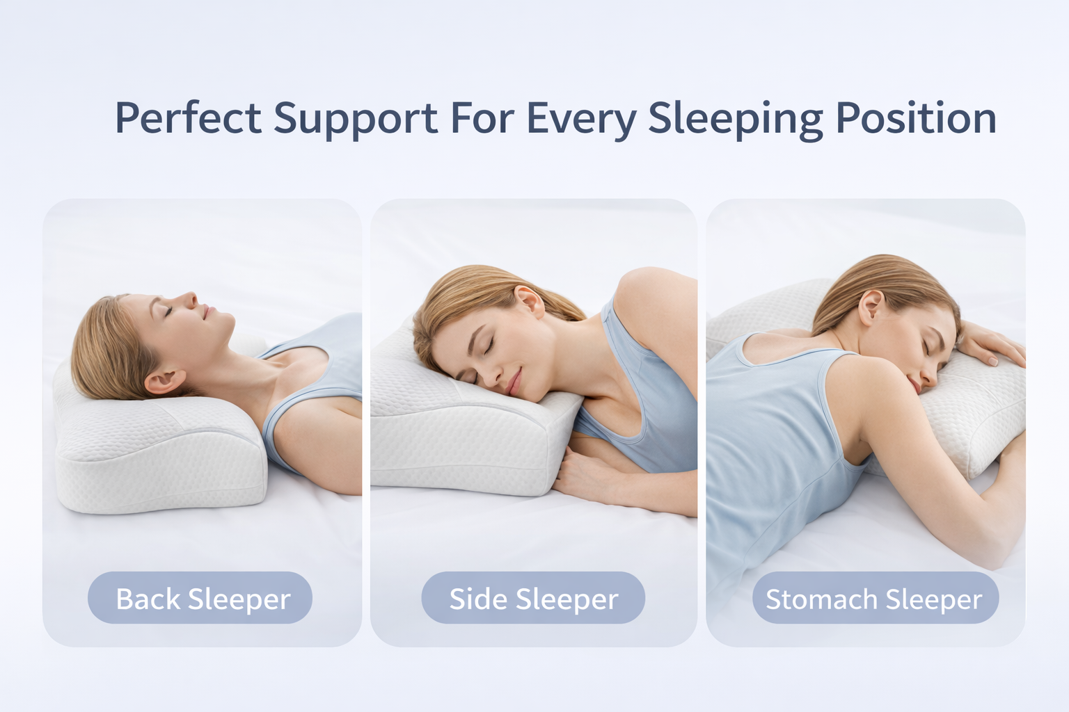 Ergonomic Neck Support Pillow