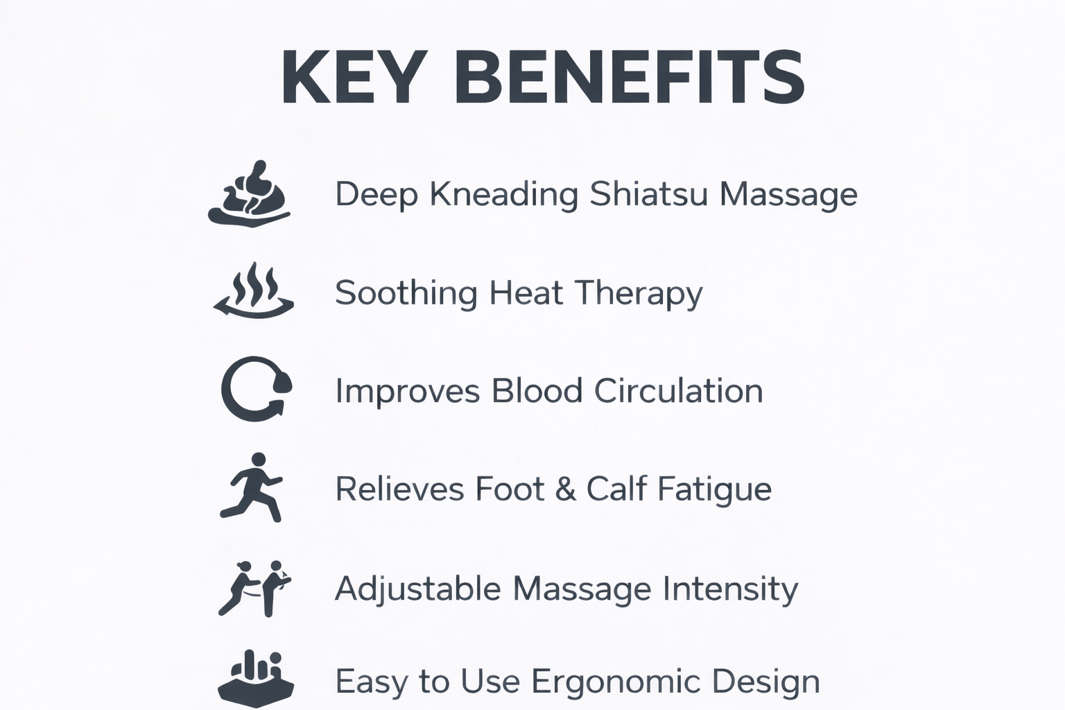 Shiatsu Foot Massager with Heat