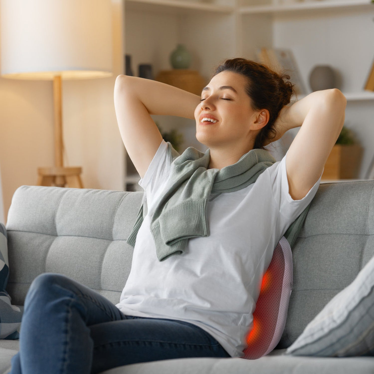 Shiatsu Massage Cushion with Heat