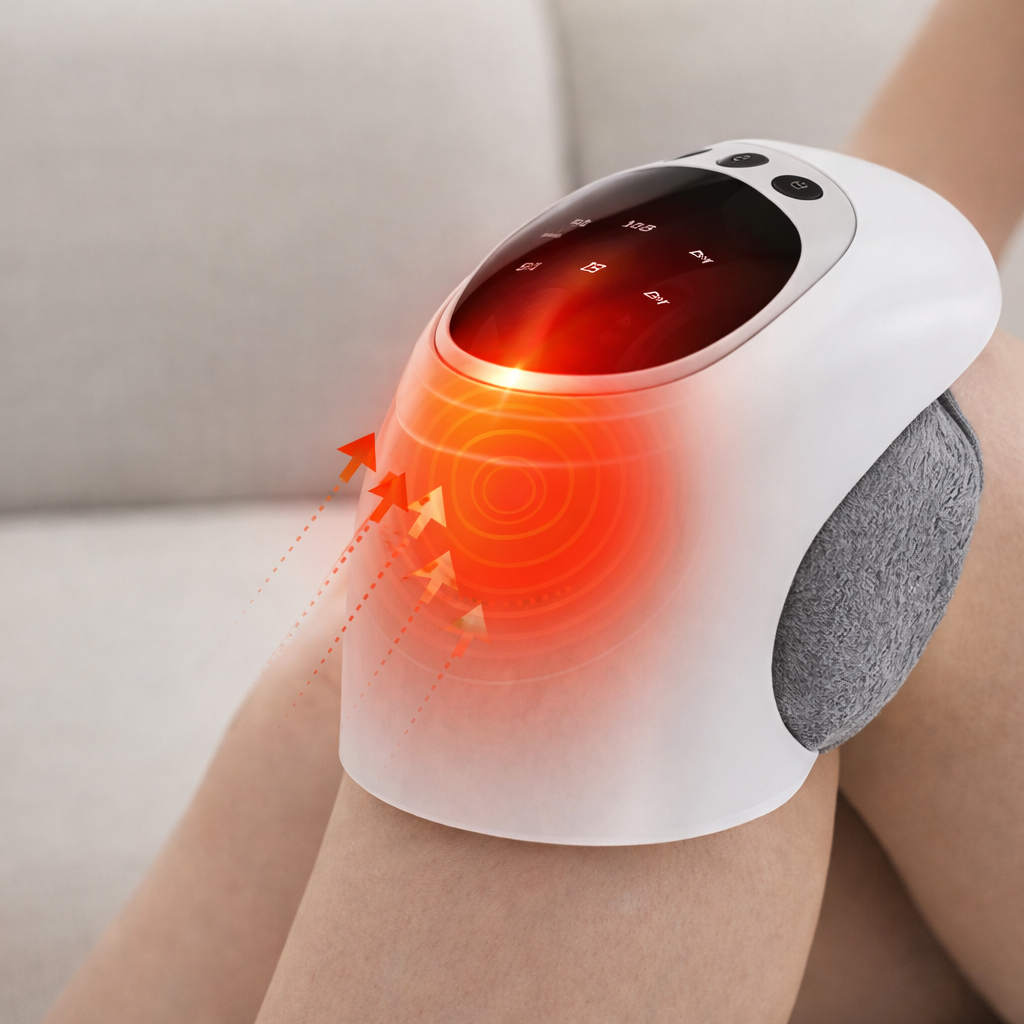 AlignCore Smart Knee Comfort Wrap with Heat & Vibration