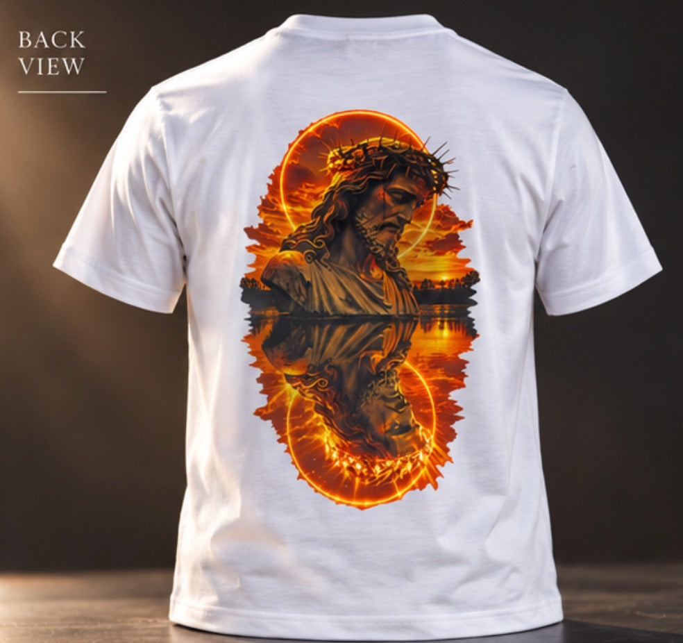 Golden Reflection Tee - back view